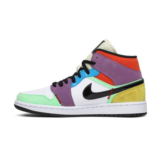 Nike Air Jordan 1 Mid SE Multi-Color lightbulb - Picture 3 of 4